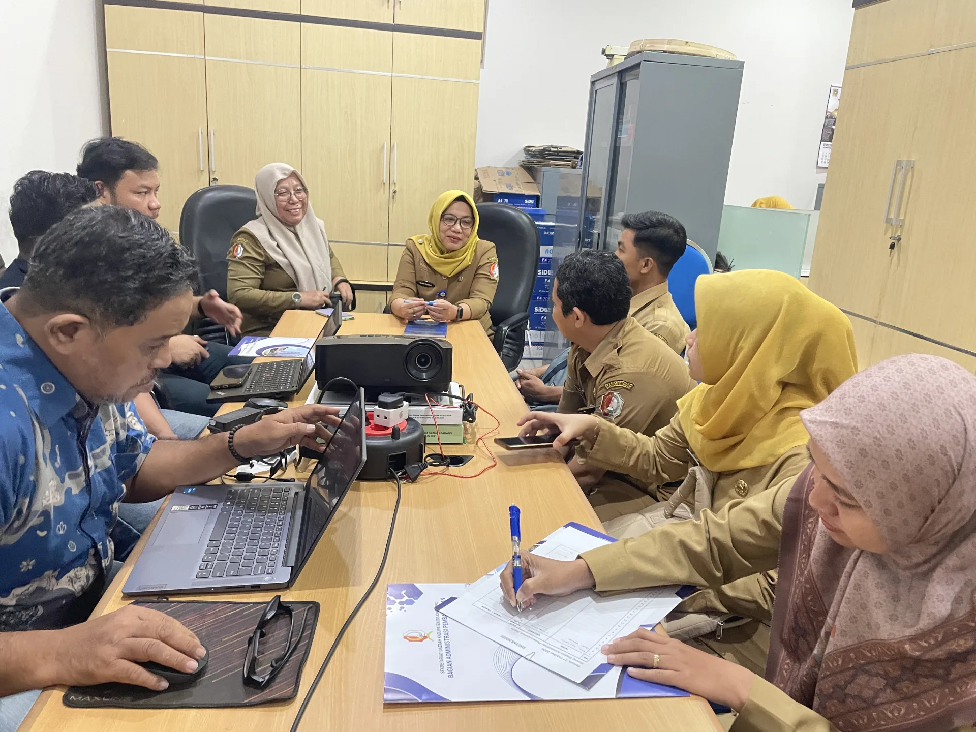 Pemkab Bojonegoro Gelar Reviu Analisis Standar Belanja (ASB) Bersama Inspektorat Guna Wujudkan Efisiensi Anggaran
