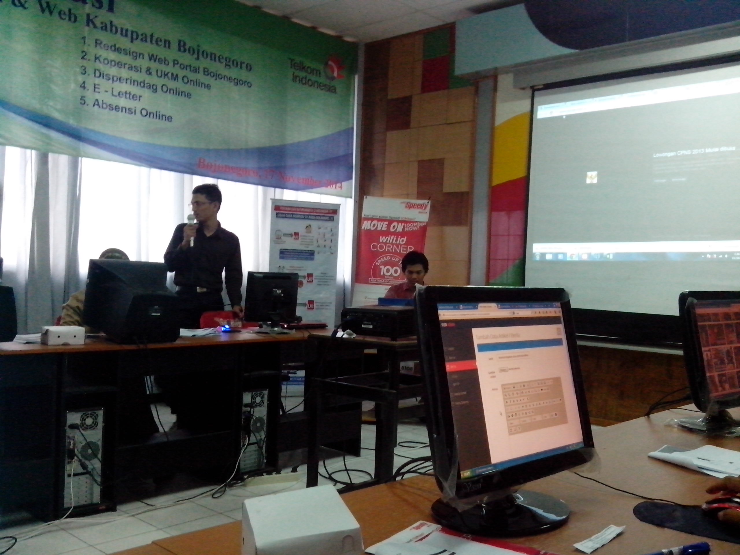 Sosialisasi Aplikasi dan Web Kabupaten Bojonegoro