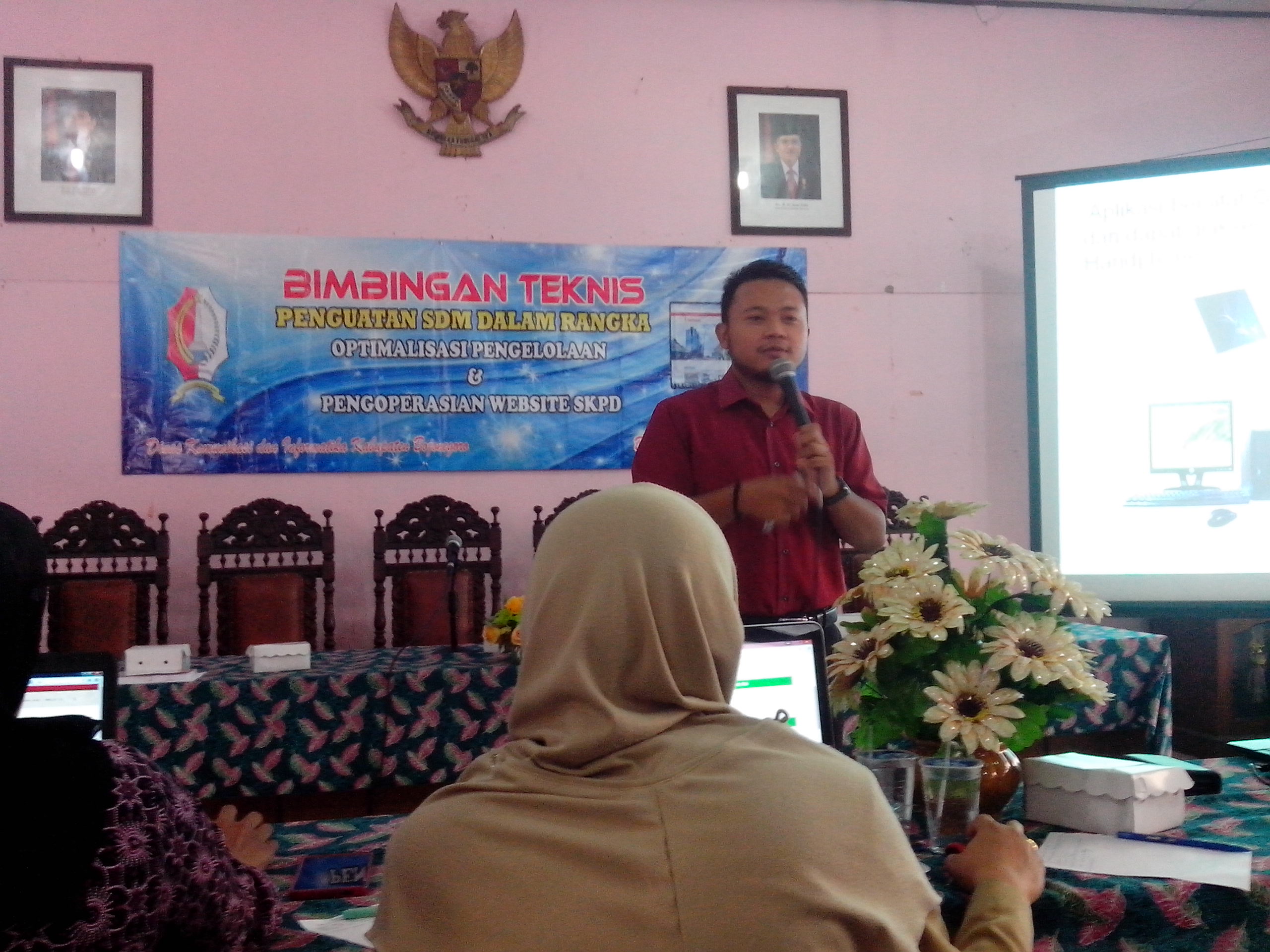 Bimbingan Teknis Pengelolaan dan Pengoperasian Website SKPD