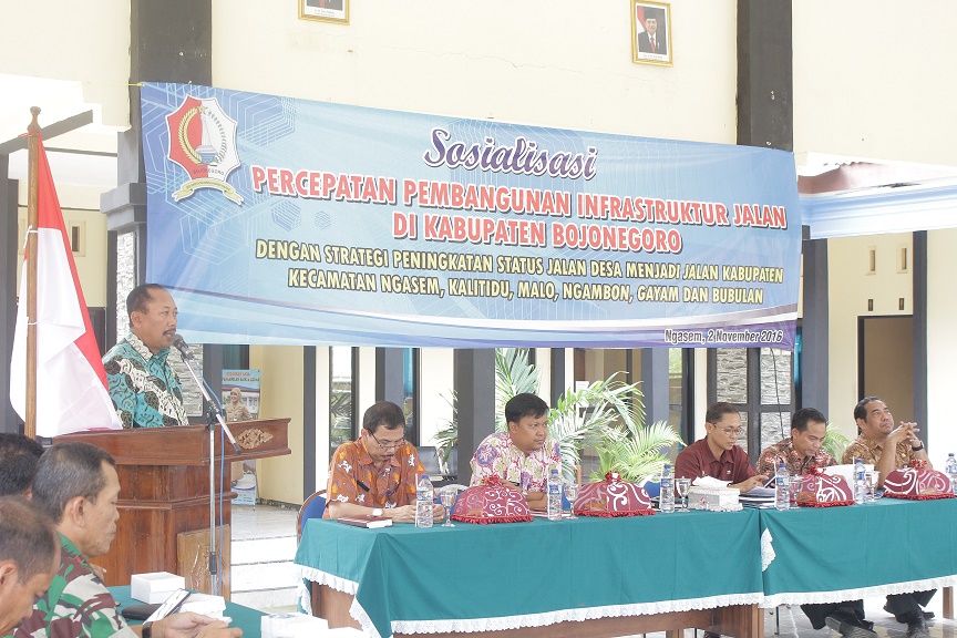 Sosialisasi Peningkatan Status Jalan Desa Menjadi Jalan Kabupaten