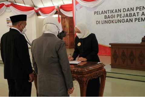 Pemkab Bojonegoro Kembali Lantik 35 Pejabat