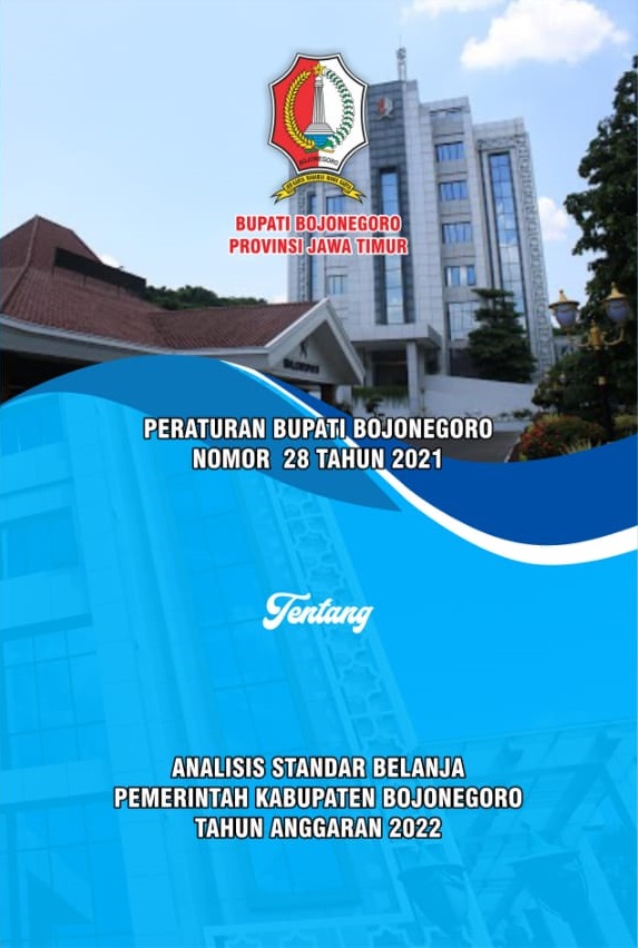 Peraturan Bupati Bojonegoro No. 63 Tahun 2021 tentang Analisis Standar Biaya tahun 2022