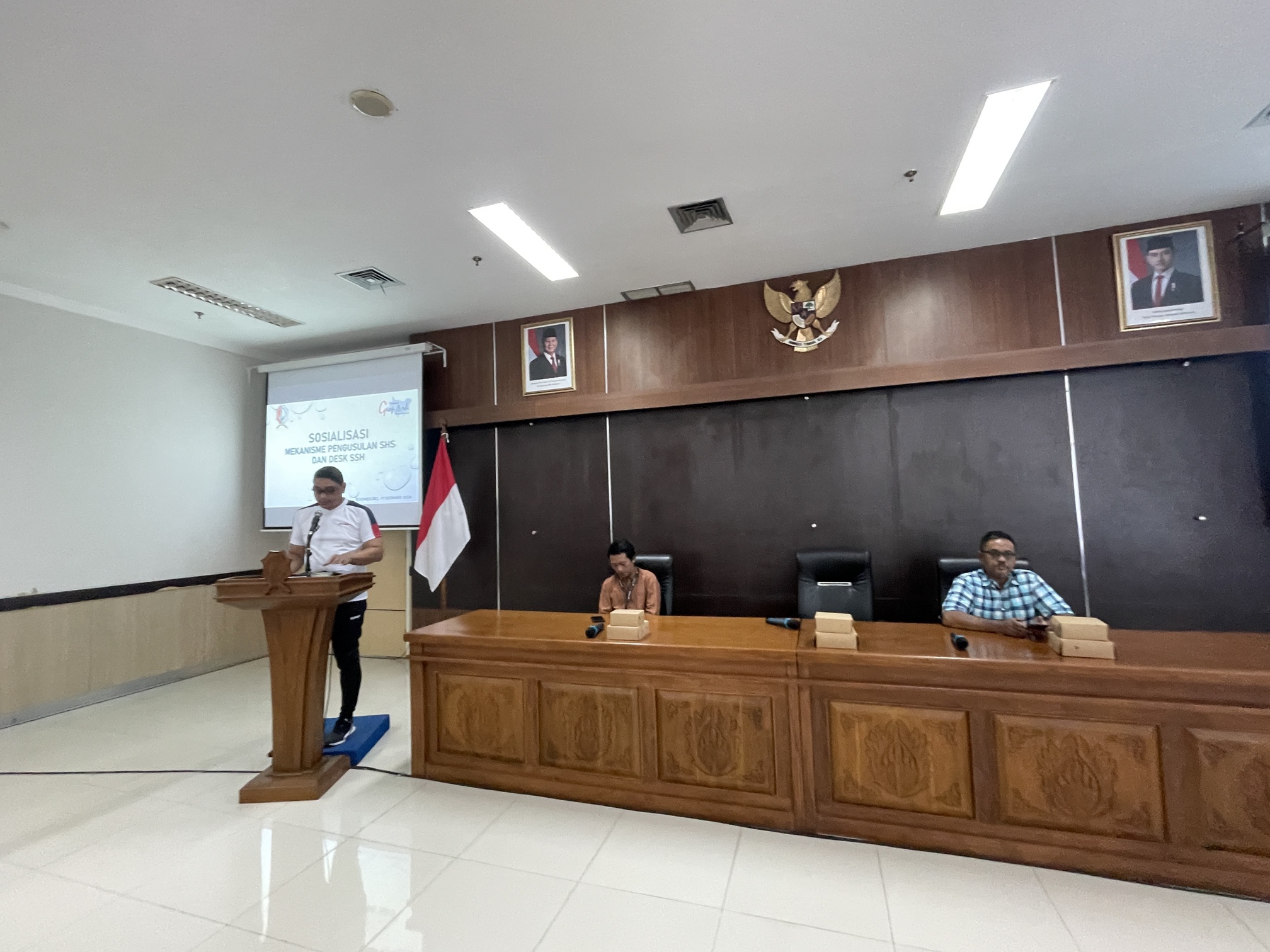 Sosialisasi mekanisme usulan terhadap Standar Satuan (SHS) untuk Tahun Anggaran 2026