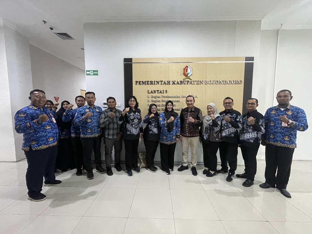 Bagian Adm. Pembangunan Setda Kab. Bojonegoro telah menerima Kunjungan dari Bagian Adm. Pembanguna Setda Kab. Blitar