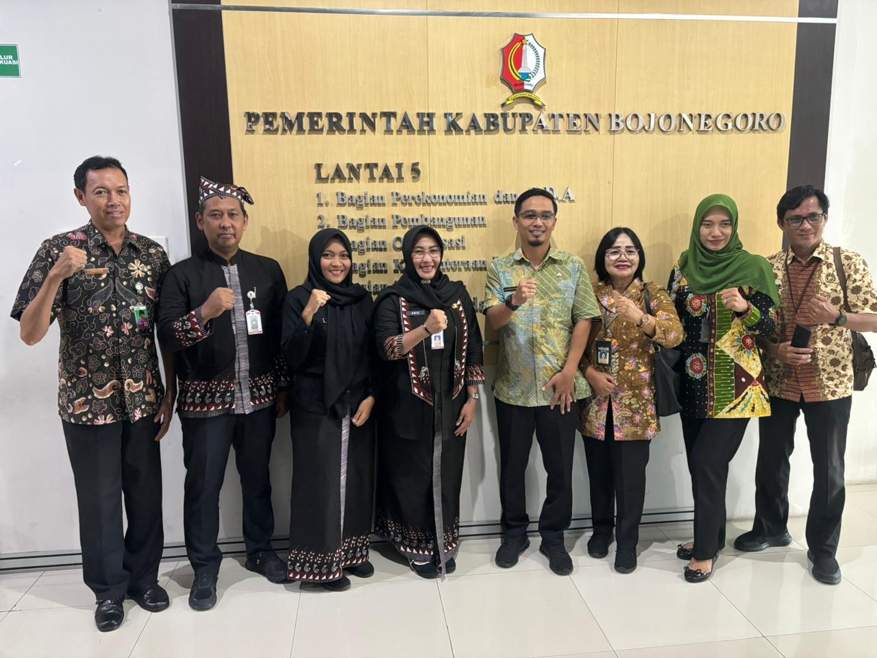 Bagian Adm. Pembangunan Setda Kab. Bojonegoro telah menerima Kunjungan dari Bagian Adm. Pembanguna Setda Kab. Pati