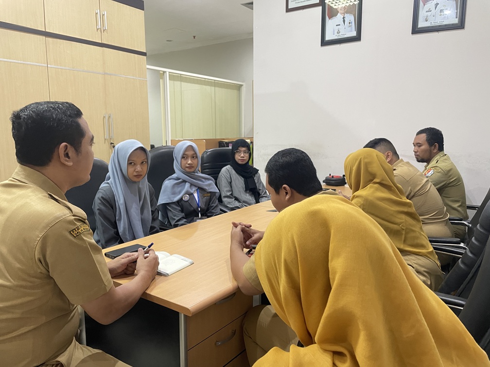 Penerimaan 2 Siswa Magang SMKN 1 Bojonegoro, di Kantor Bagian Adm. Pembangunan