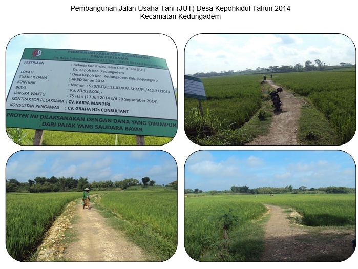 Hasil Monitoring Dilapangan Akhir Desember 2014