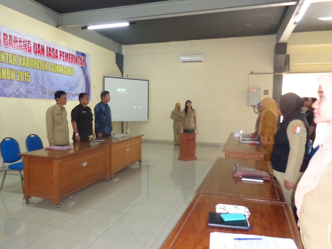 Pelatihan Pengadaan Barang dan Jasa bagi PPTK/PPK