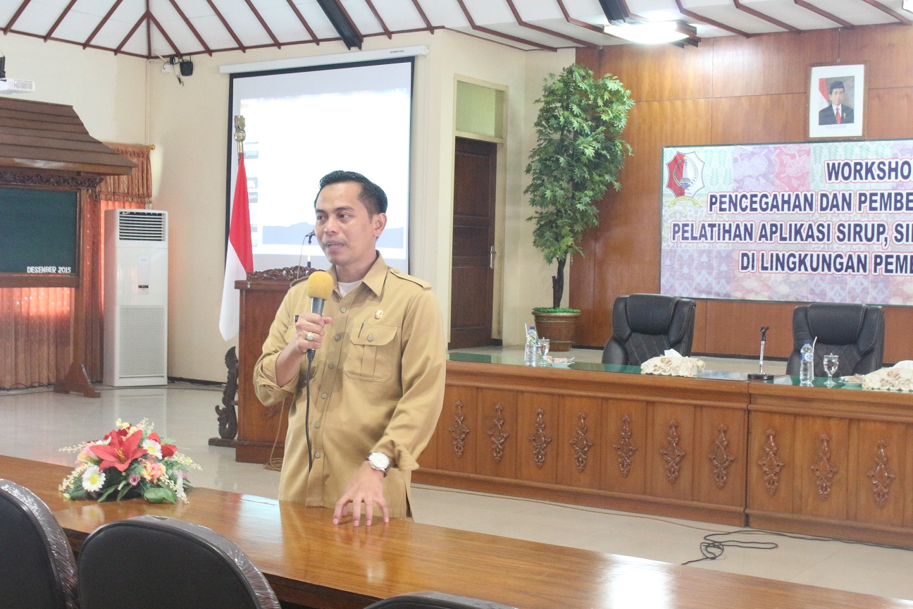 Pelatihan Aplikasi SIRUP, SIPPEM dan Penerapan SBU