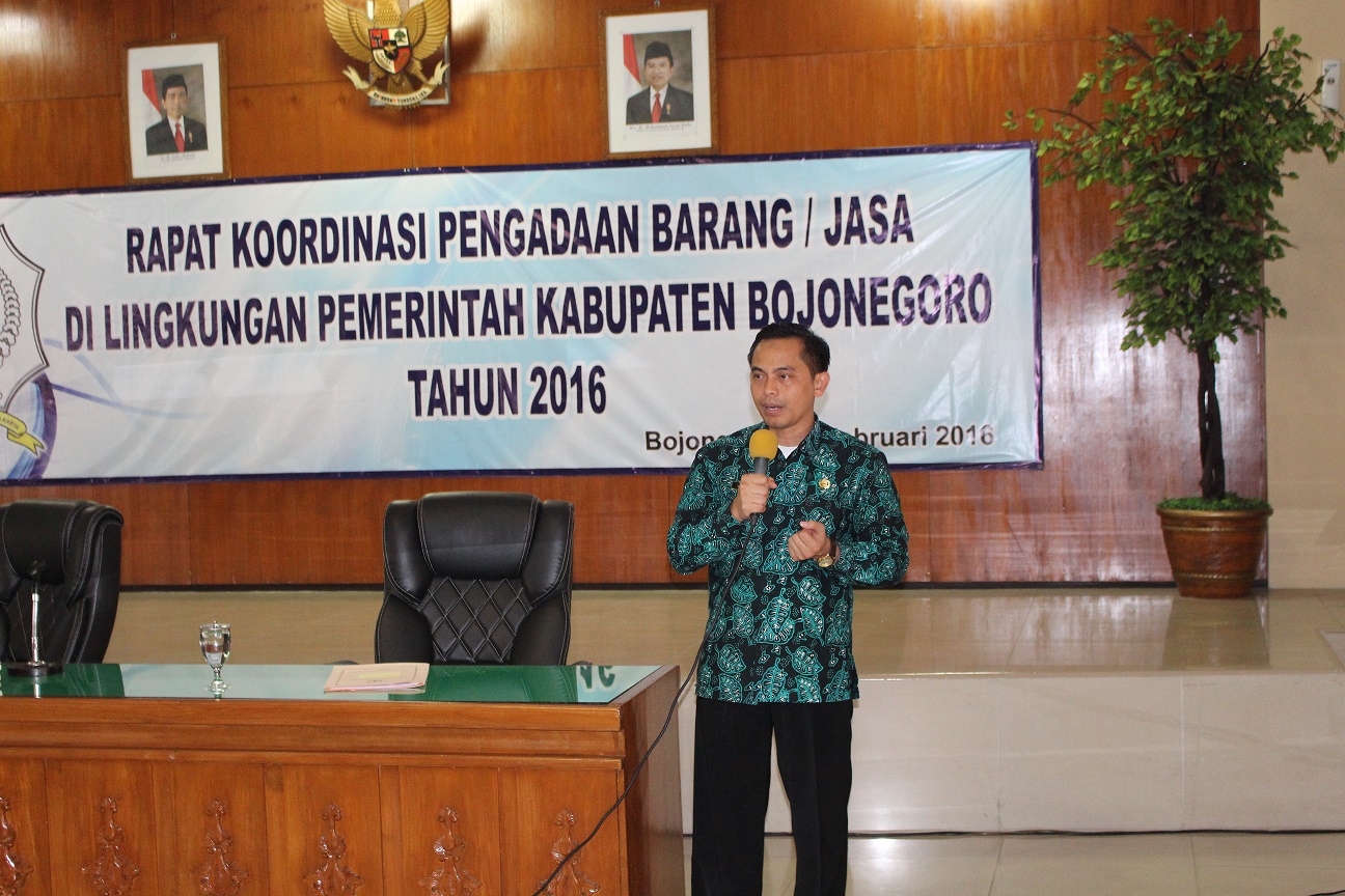 Rapat Koordinasi Persiapan Pengadaan Barang dan Ja