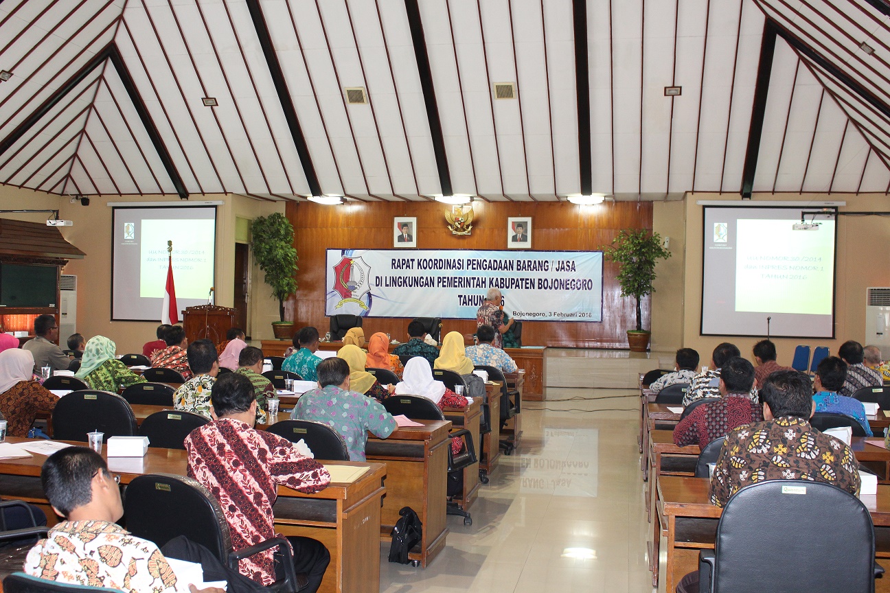 Rapat Koordinasi Persiapan Pengadaan Barang dan Ja