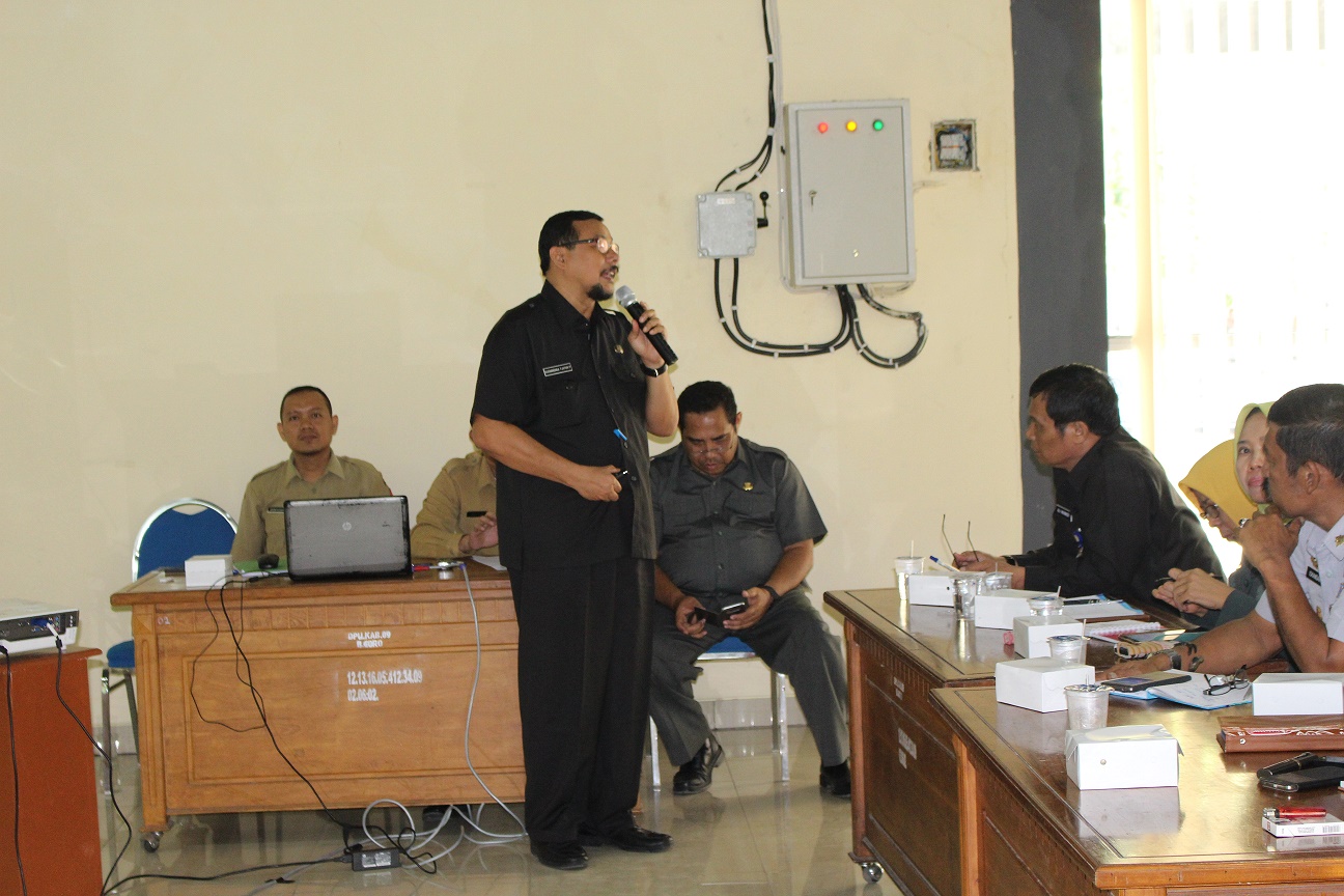 Rapat kerja Penyusunan Harga Sendiri (HPS)