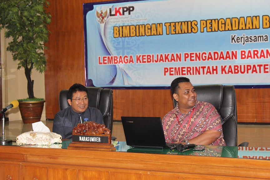 Bimbingan Teknis Pengadaan Barang/Jasa Pemerintah