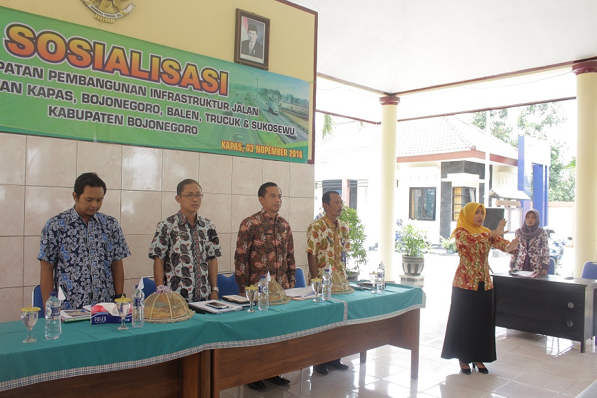 Sosialisasi Peningkatan Status Jalan Desa