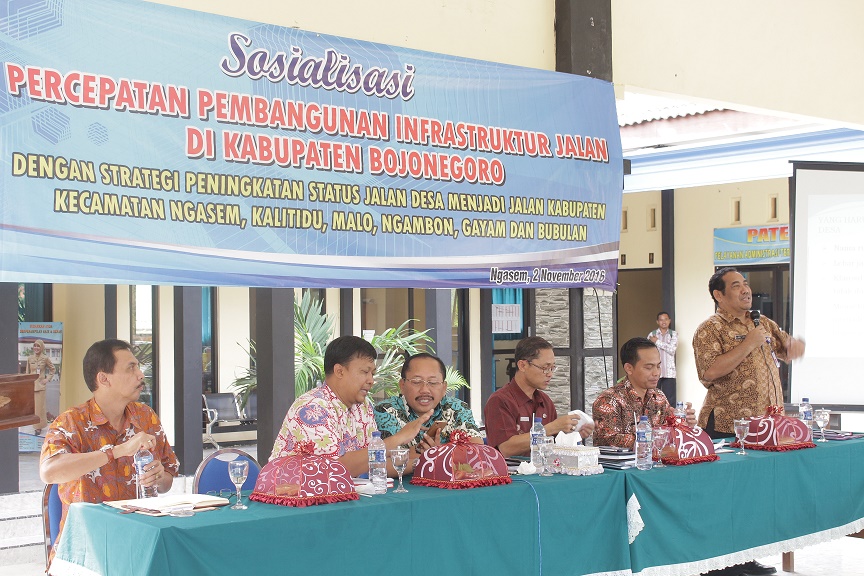 Sosialisasi Peningkatan Status Jalan Desa