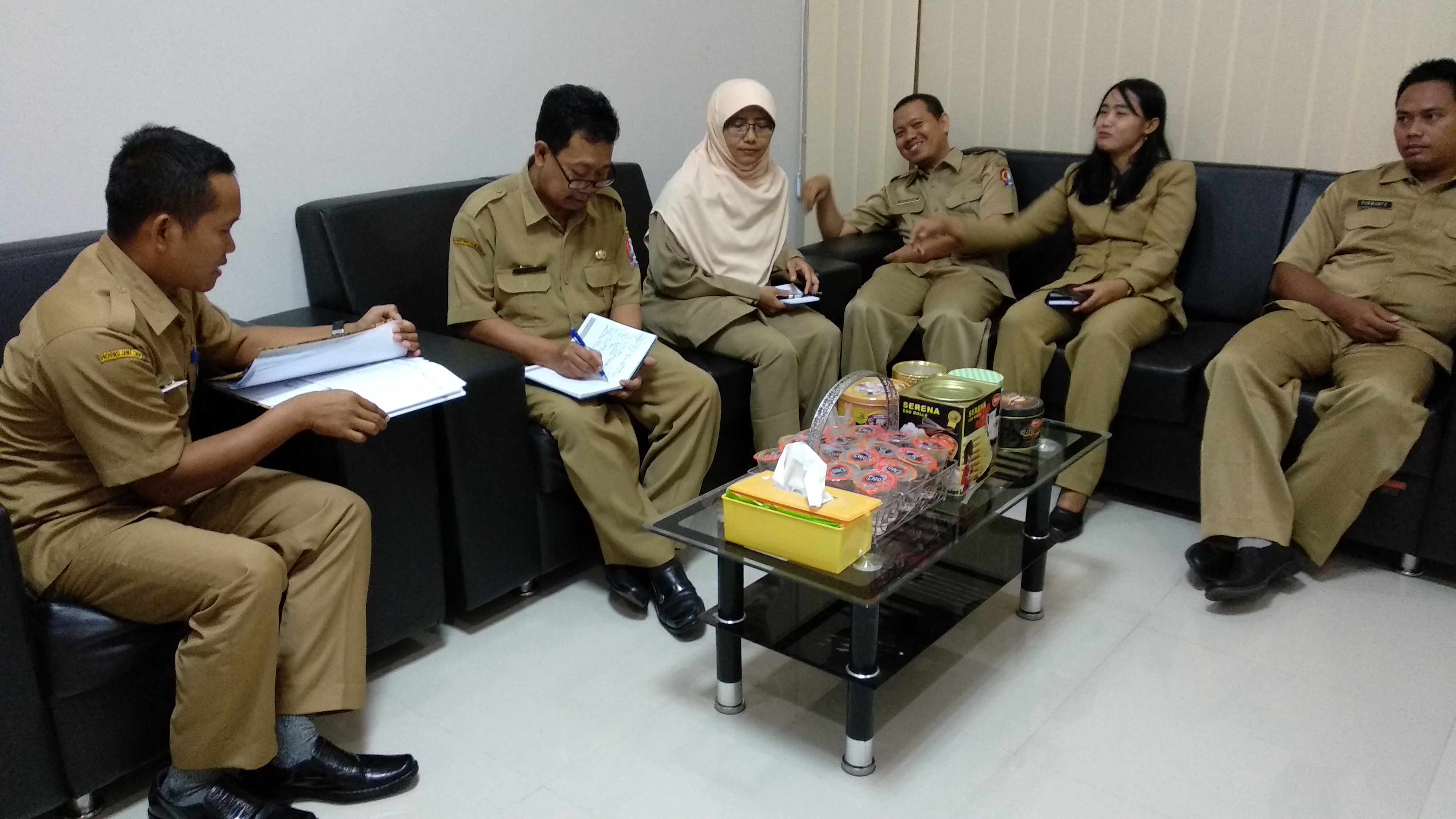 Rapat Staf Bagian Pembangunan Awal Tahun 2018
