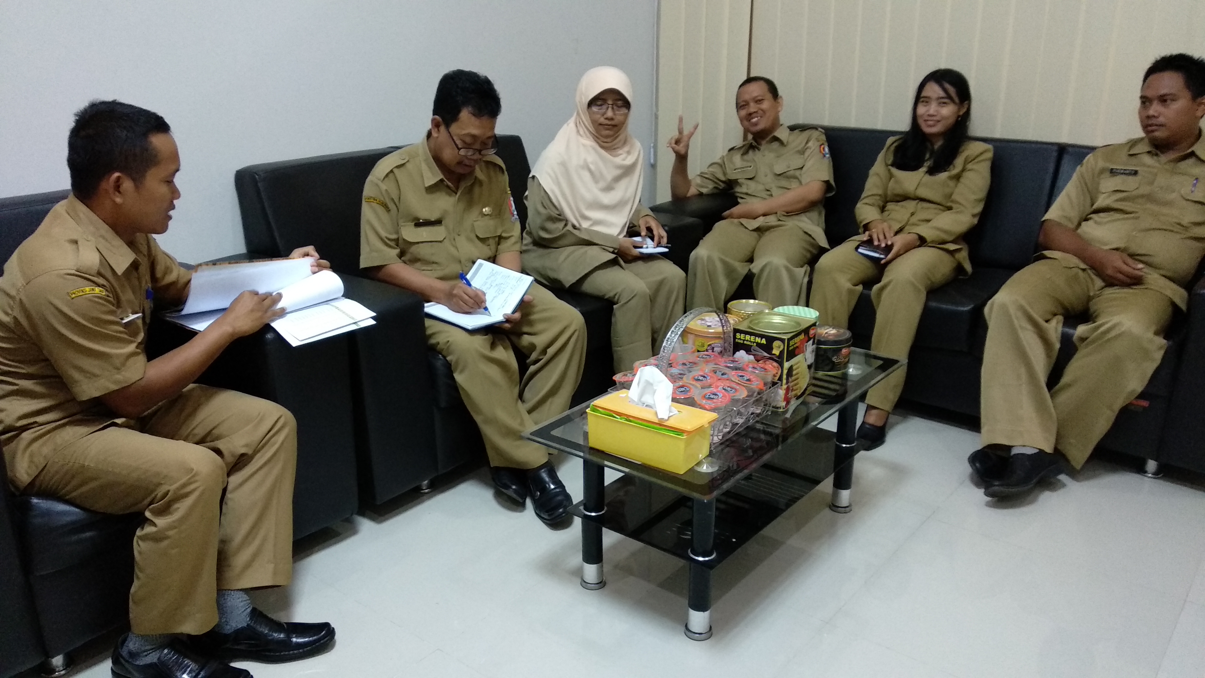 Rapat Staf Bagian Pembangunan Awal Tahun 2018